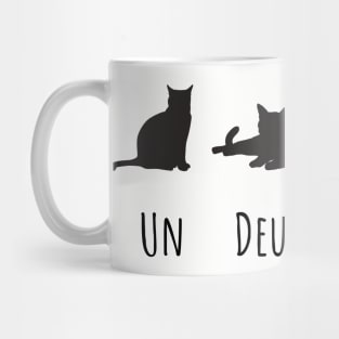 Un Deux Trois Cat Mug